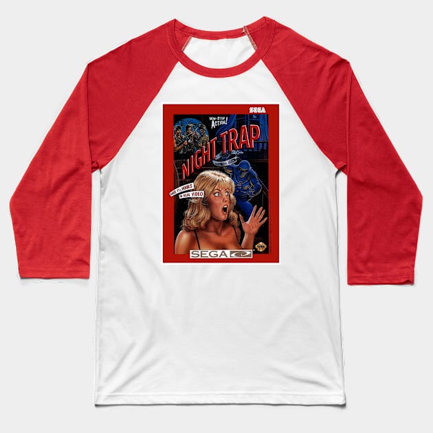 Night Trap Baseball T-Shirt by Scum & Villainy